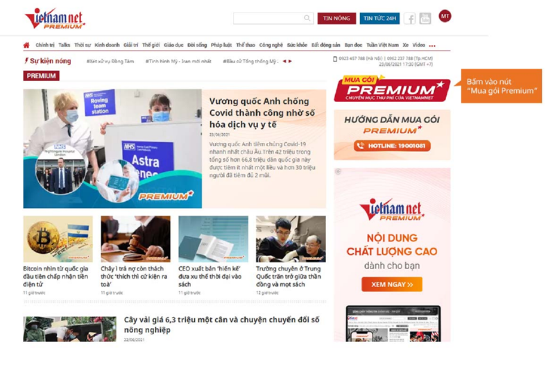 Vietnamnet trang báo mạng đầu tiên của Việt Nam
