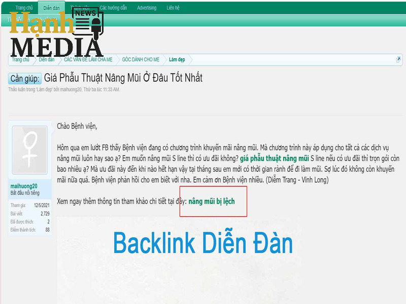 Đi link diễn đàn dofollow để tối ưu thứ hạng SEO